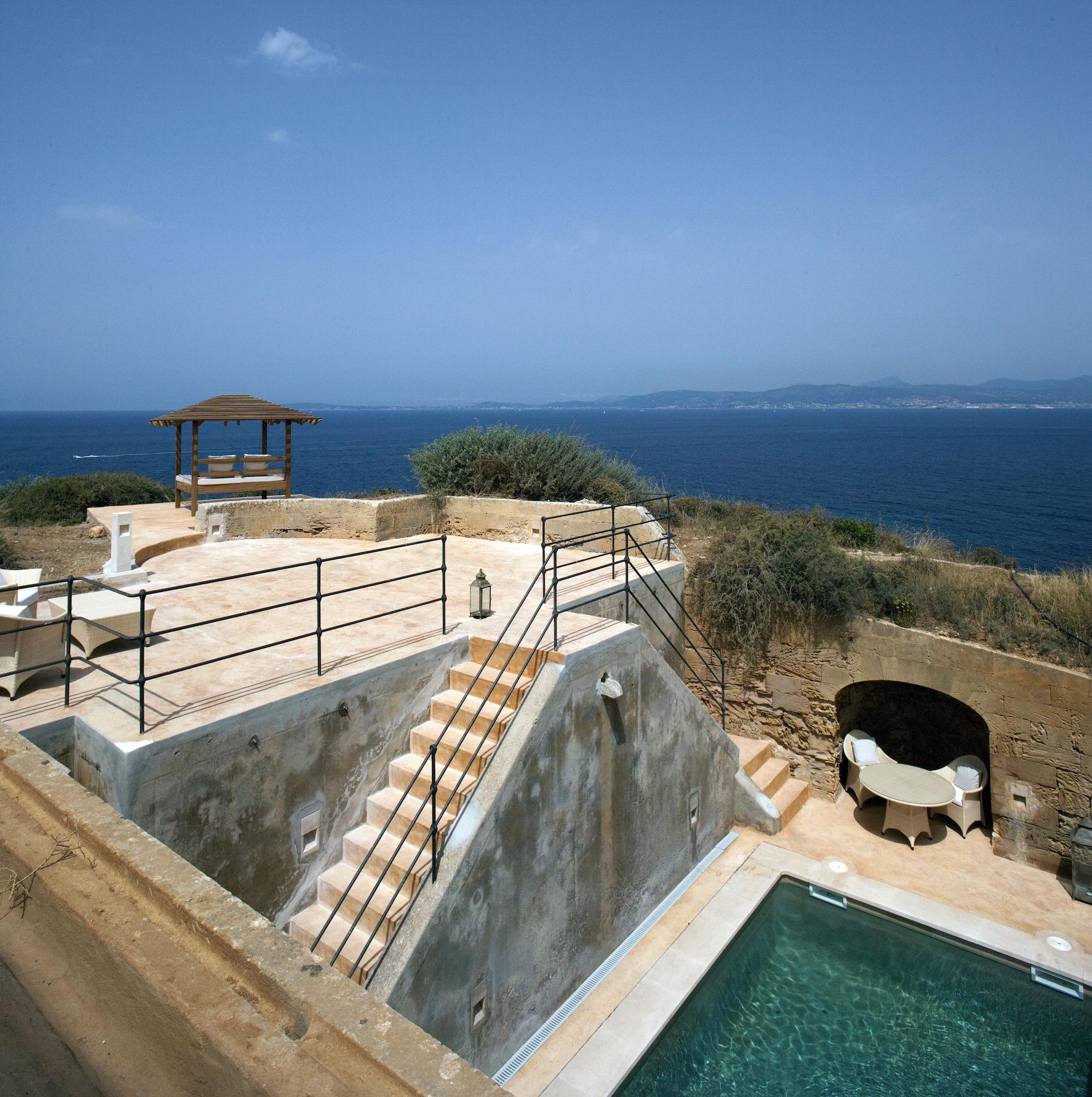 Cap Rocat, A Small Luxury Hotel Of The World กาลาบลาวา ภายนอก รูปภาพ